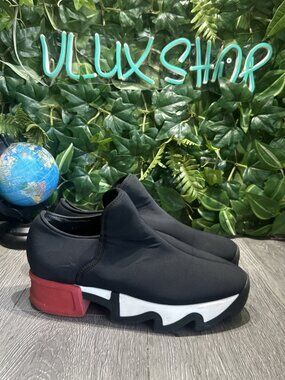 IRI NYC Wes I Low Top Women’s Slip On Platform Loafer Sneaker Shoes EU 37 black